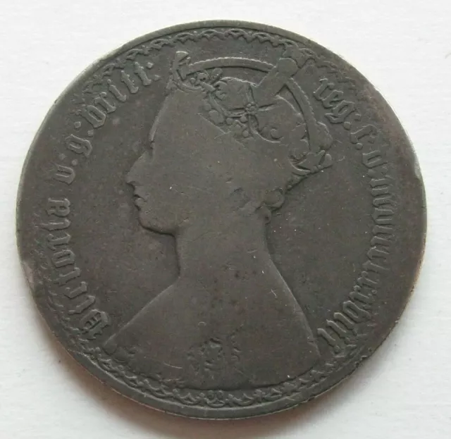 ZALDI2010 - UK, Florin Gothic 1878.Silver
