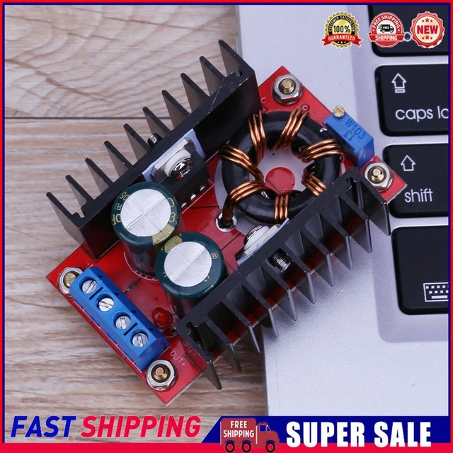 150W DC-DC BOOST Converter 10-32V To 12-35V Step Up Power Supply Module ...