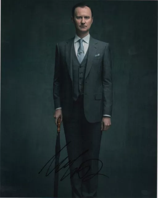 Mark Gatiss Sherlock Autographed Signed 8x10 Photo COA #2