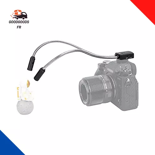 5600K Flexible Makro-Led-Lampe Pour Nikon Canon Sony DSLR Kamera, 5 Niveaux