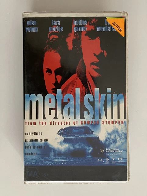 METAL SKIN [VHS] Roadshow Video Ex-Rental Big Box Clamshell Tape ...