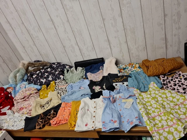 Baby Girls Clothes Bundle. 12-18 Months. 35 items.