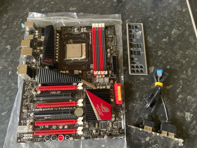 ASUS CROSSHAIR IV Formula Gaming Motherboard + AMD Phenom X4 955 CPU ...