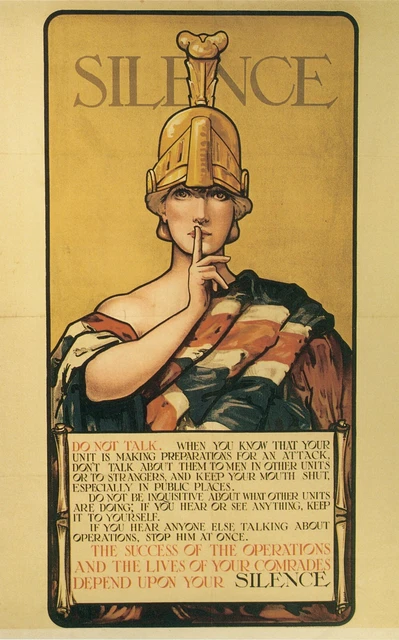 WWI 'Buy War Bonds' Vintage Style World War I Poster 48x36 inch