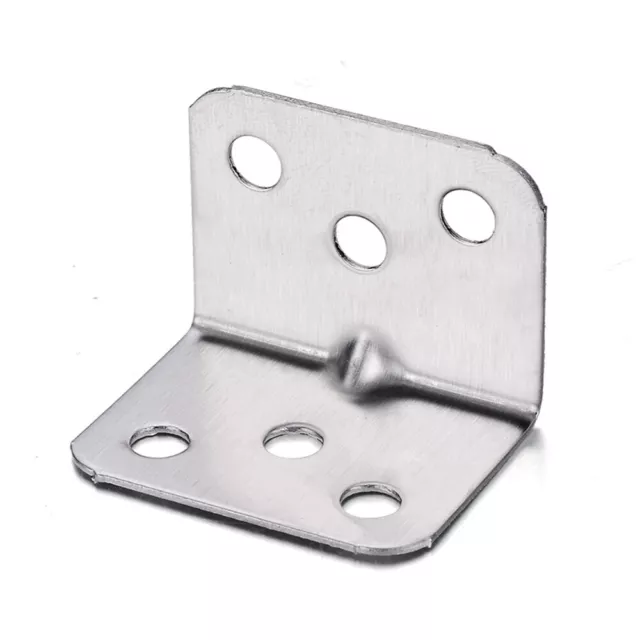 90 Degree Right Angle Stainless Steel Support Shelf Bracket Joint Corner Brace
