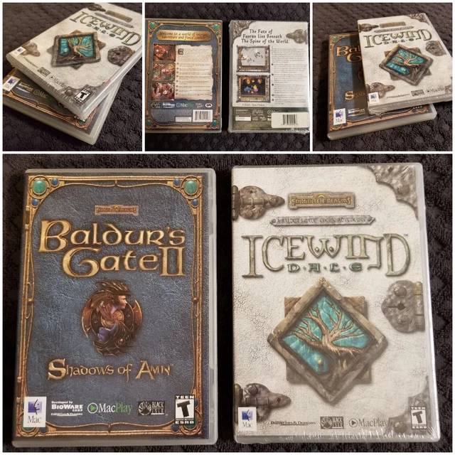 Baldur's Gate II Shadows of Amn & Icewind Dale [new] - Apple Macintosh Mac Play
