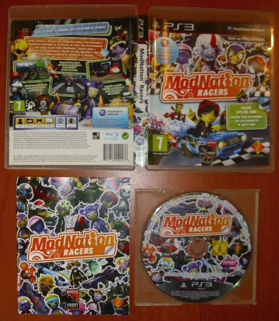 ModNation Racers + Little Big Planet Karting +  F1 Race Stars, PlayStation 3 PS3 2