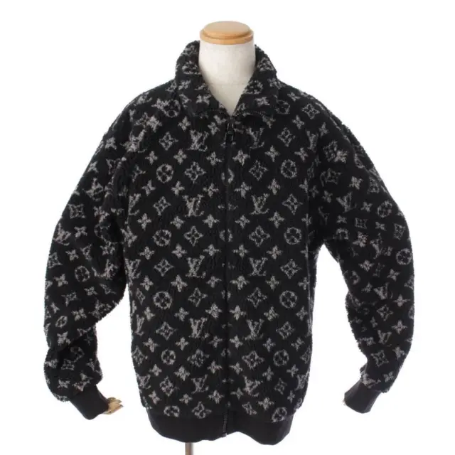 LOUIS VUITTON 1AAGPY Embellished LV Graphic Hockey Track Top zip
