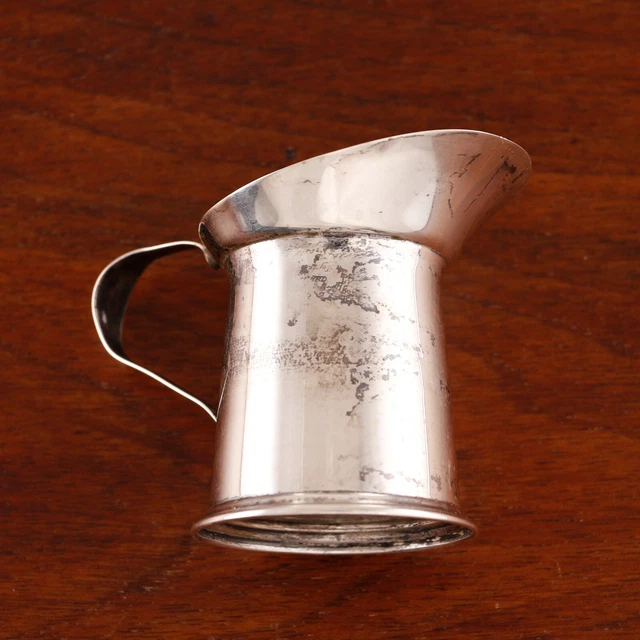 Rr American Sterling Silver Jigger / Shot Cup Mexican Style Wide Brim No Mono