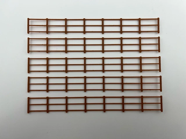 OO GAUGE FENCE VALUE PACK Model Railway Scenery 00/HO Lineside Wood - Foto 2