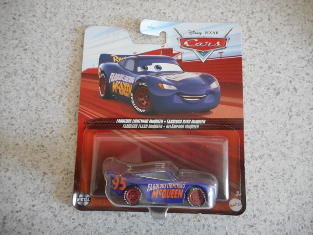 DIE CAST DISNEY Pixar Cars Movie Car 1:55 Fabulous Lightning Mcqueen ...