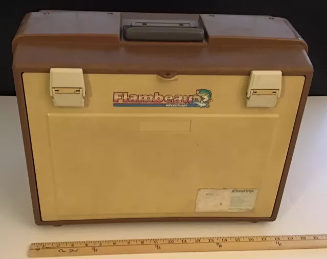 Vintage Flambeau 2275 Adventurer Tackle Box Bass Tamer Large 5 drawer 