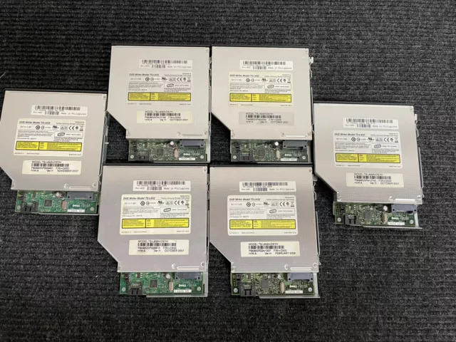 Lot Of 6 Dell TS-L632H TS-L632H/DEYH DVD-RW Burner Writer IDE Drive