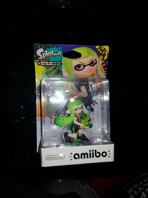 Amiibo Inkling Vert – Splatoon – Nintendo – NEUF Sous Blister