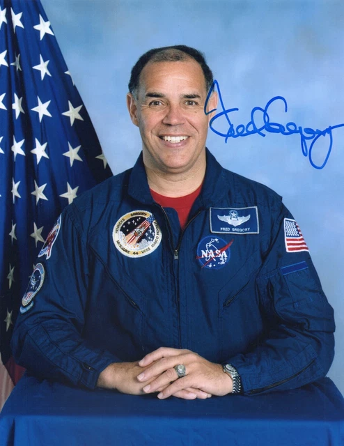 8x10 Original Autographed Photo of NASA Astronaut Frederick D. Gregory