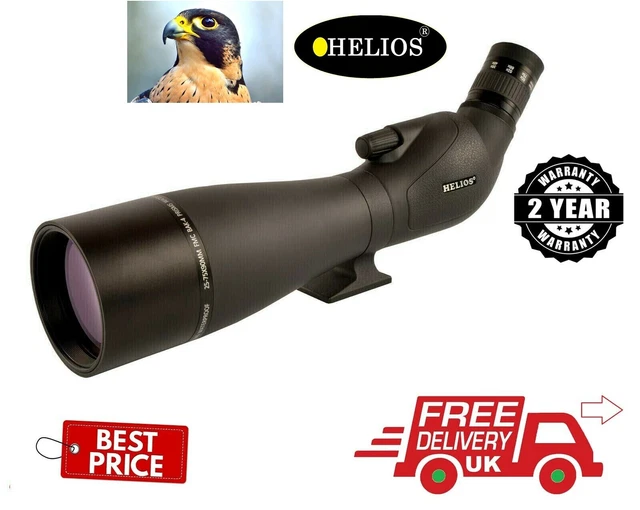 Mira observadora Helios 25-75x90 Fieldmaster-A90R 40904 (Stock del Reino Unido)