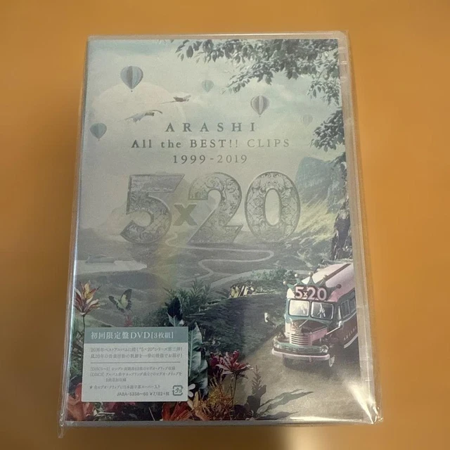 ARASHI/5 20 ALL The Best Clips 1999-2019 First Time Japan