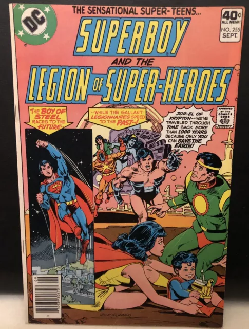 Superboy Legion Of Superheroes #255 Comic Dc Comics