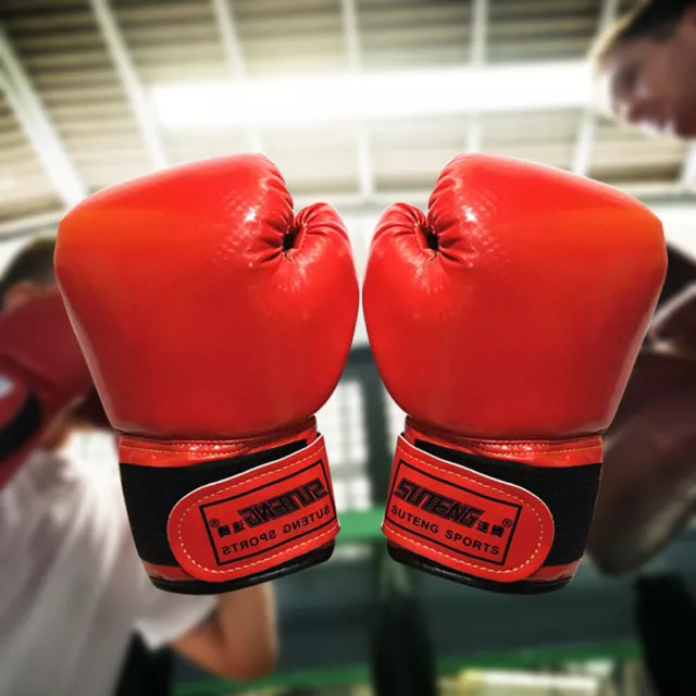 Children Boxing Gloves Wearable PU Sponge Breathable Durable for Sports Supplies