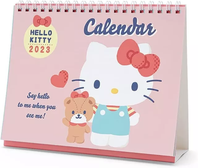 SANRIO CALENDARS 2023 Hello Kitty Character Desk Calendar 202801 From