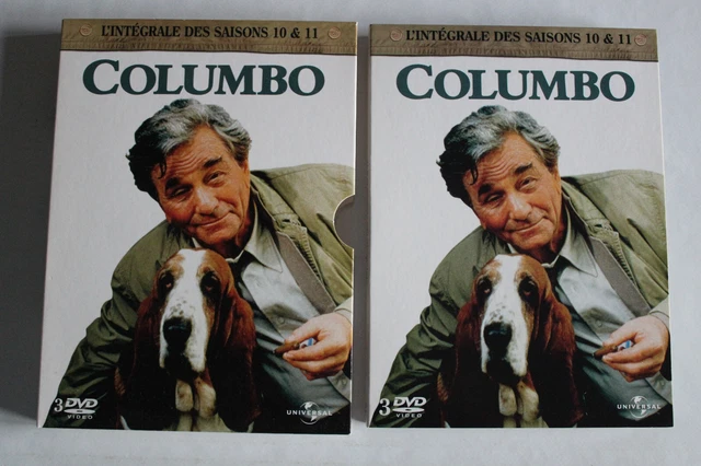 COFFRET CARTONNÉ 3 DVD Columbo - Intégrale saisons 10 &amp; 11 / TBE