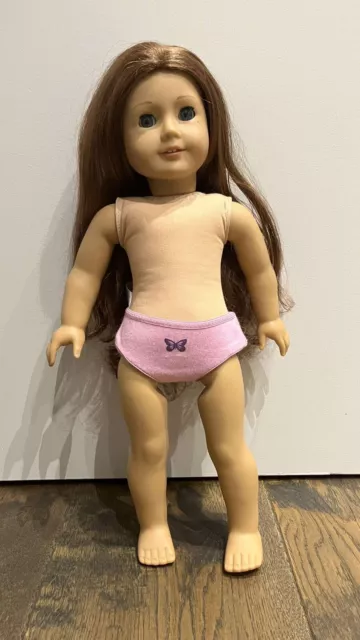 American Girl Doll Saige Girl Of The Year 2013 with underwear