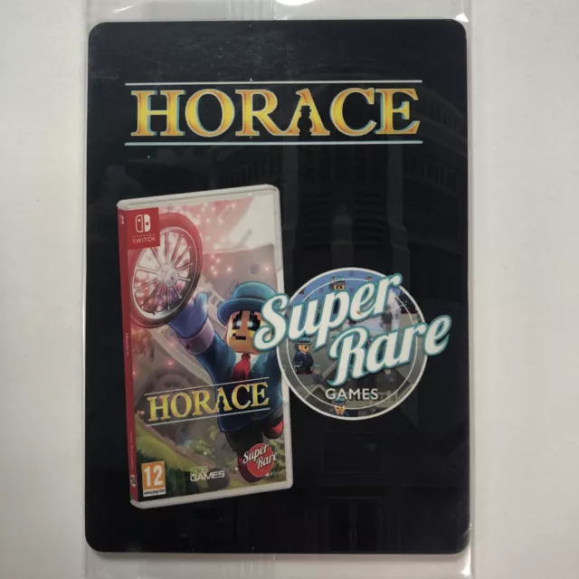 Horace Video Game Sealed 4 Trading Card Pack Super Rare Games SRG Exclusive