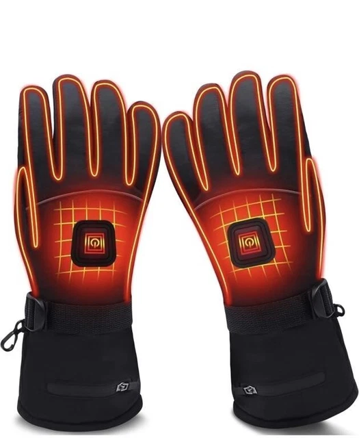 Winter Electric Heated Gloves Liner For Men and Women With Rechargable Battery