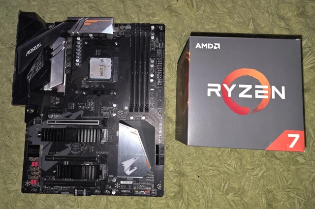 Amd Ryzen Gigabyte B450 Aorus M Ryzen 2700x GIGABYTE B450 AORUS
