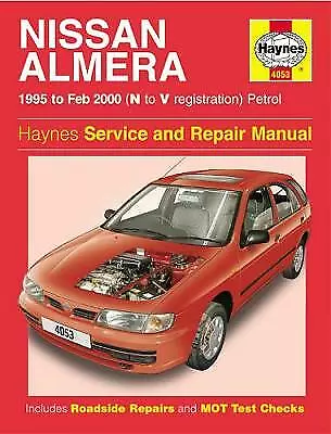 Nissan Almera Haynes Service And Repair Manual 95 To Feb 2000 New And Sealed