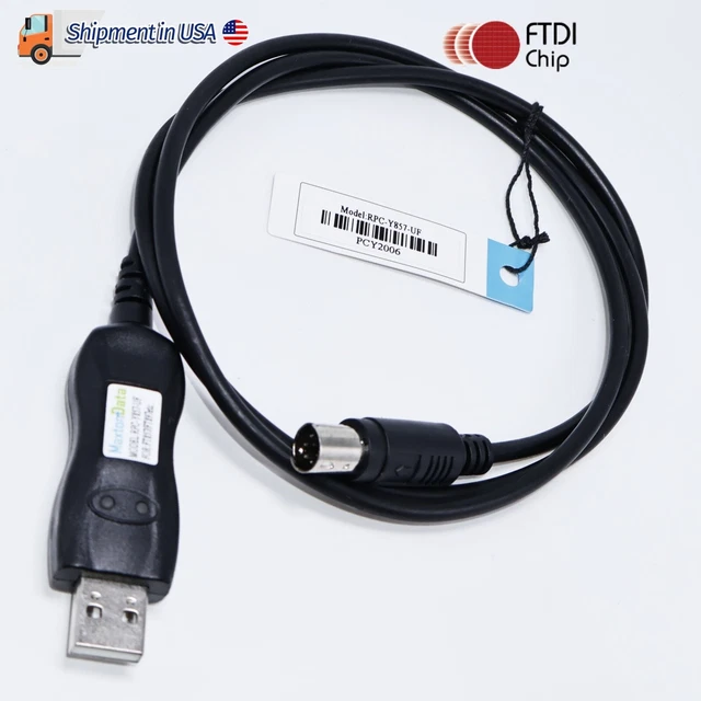 Cavo USB Di Controllo CAT Per Yaesu FT-736R, FT-747, FT-1000 E Altri – G0OYQ