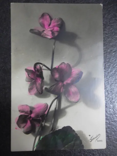 cartolina   f.piccolo  fiori primi 900