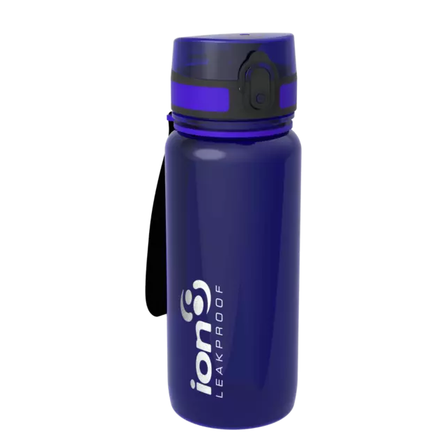 Ion8 Unisex Leak Proof BPA Free Cycling Water Bottle, 750ml WITH WRIST STRAP