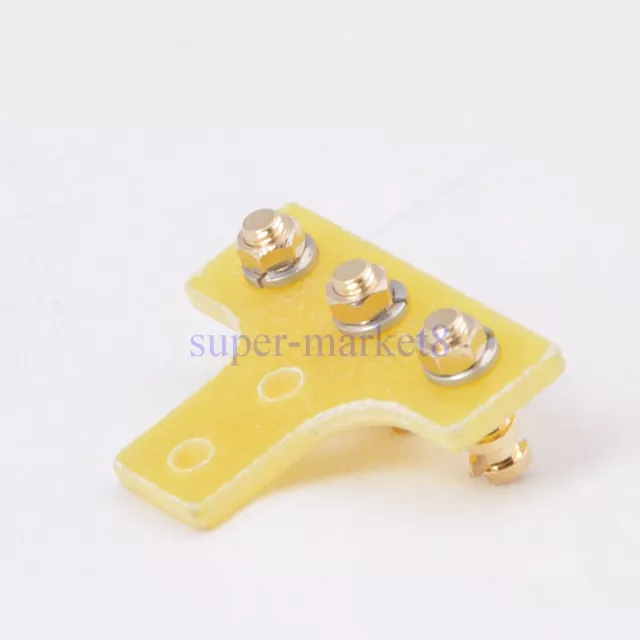 3pcs Turret Terminal Tag Strip 3Lug Board DIY Audio Guitar Tube Amplifier Parts