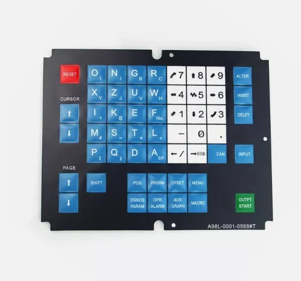 New FANUC A98L-0001-0568#T Membrane Keysheet Keypad Keyboard Free Shipping 1PC