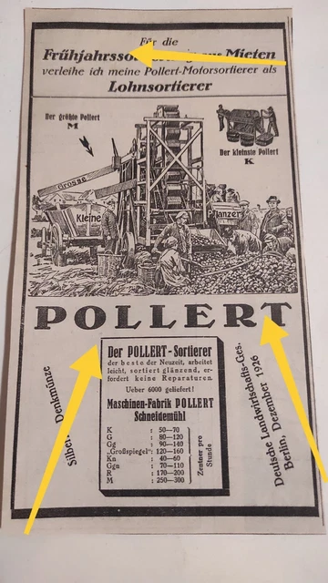 Orig.1928. Pollert