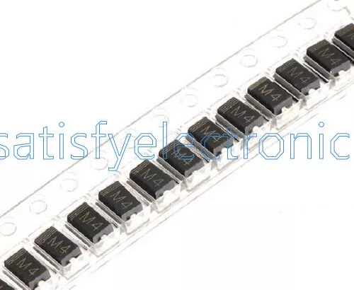 200 PCS LL4004 M4 1N4004 DO-214 SMD 1A 400V Rectifier Diodes NEW