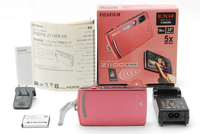 MINT IN BOX] Fujifilm Finepix Z1100EXR Coral Pink 16.0MP