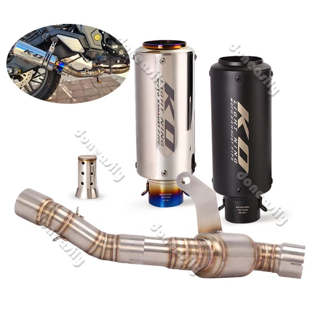 exhaust mid pipe motorcycle