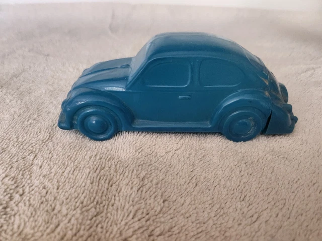 Avon Volkswagen Vintage  Windjammer VW Beetle Bug 4 oz Decanter blue