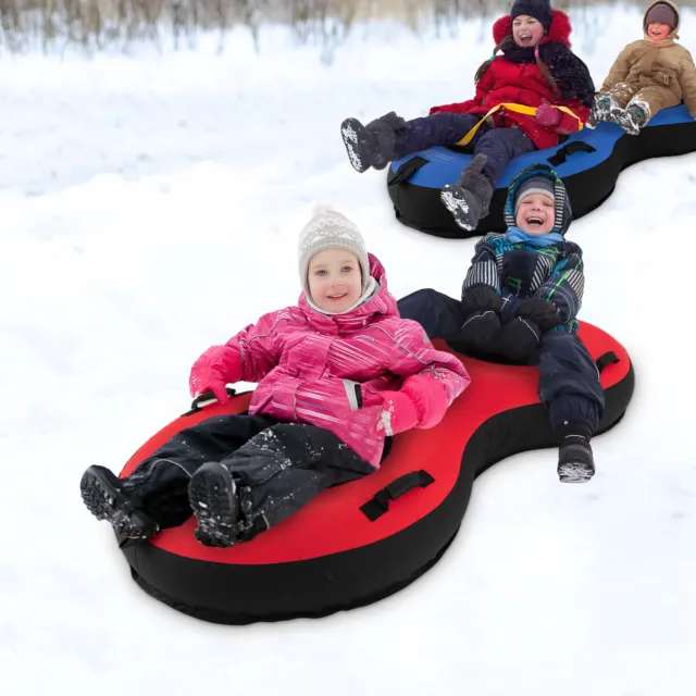 Ø200 cm Snowtube für 2 Personen Schneereifen Rutschreifen Schlitten Rodelreifen