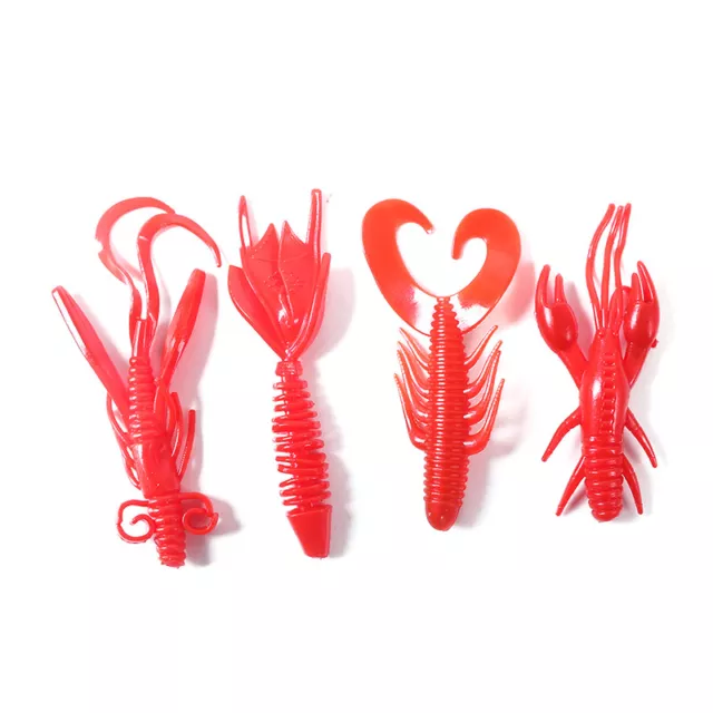 Four With Crayfish, Osmanthus Fish, Sea Bass, False Bait, Soft Worm Fake Bait