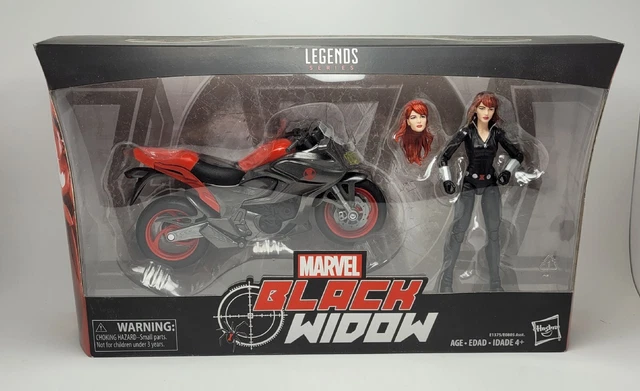 Marvel Legends BLACK WIDOW Deluxe W/ Cycle Hasbro NIB SEALED