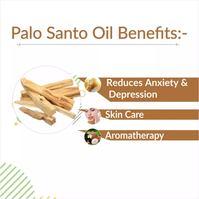 Palo Santo (Bursera Graveolens) 100% Naturel Huile Essentielle 10ml-5000ml] 3