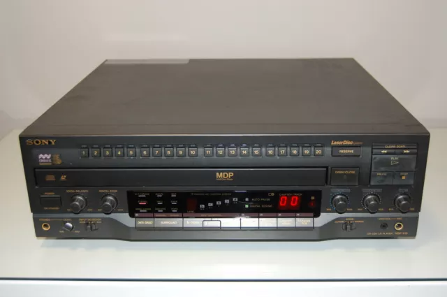 SONY MDP-K15 Laser Disc Player für NTSC LD's