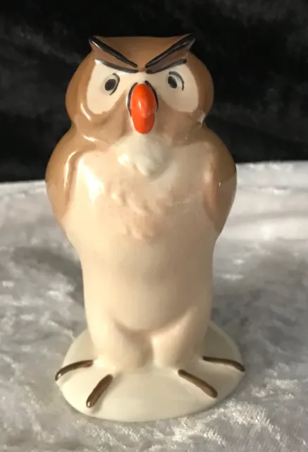 Beswick Disney Vintage Figurine OWL FROM Winnie the Pooh Series GOLD BACK STAMP