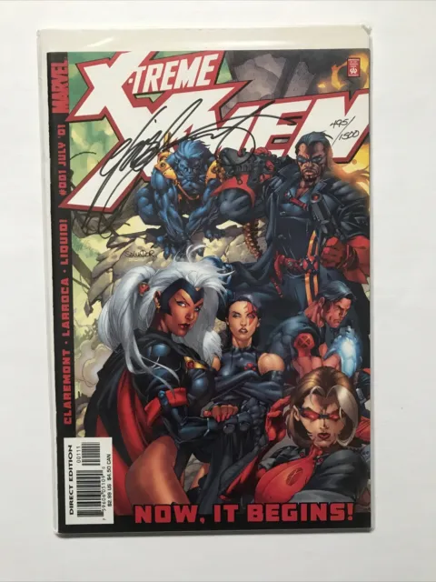 X-Treme X-Men Vol. 1 1-26 Savageland 1-2 Issue 1 Signed By Chris Claremont DF