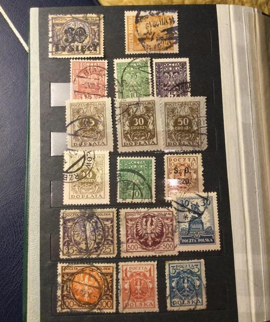 Polen Briefmarken, gestempelt,