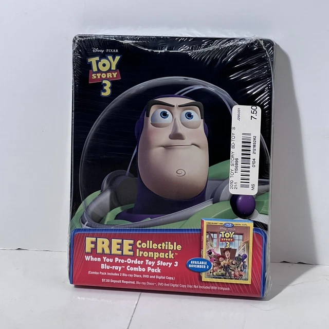 DISNEY PIXAR TOY Story 3 Ironpack Steelbook Collectible CASE ONLY