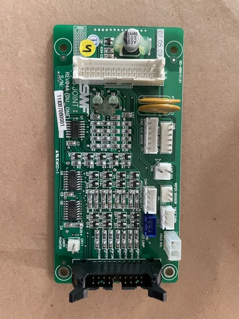 Nueva placa de unión superior SWF/E 902D para máquina de bordar comercial PN BD-000191-01